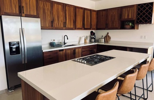 Cerritos Condo | Oceanview condo w/two private patios steps to the main beach at Cerritos