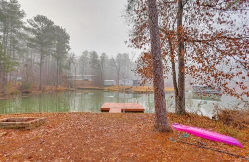 Milledgeville House | Oconee Lake House with Private Dock