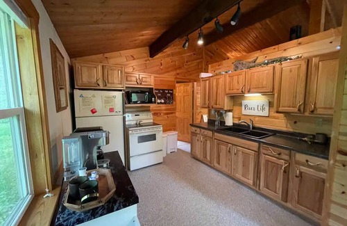 Suring Cabin | Oconto River Cozy Cabin Getaway
