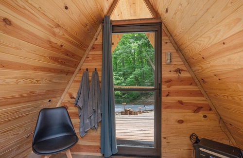 Hartford Cabin | Off-Grid Mini A-Frame in Hartford, TN- Cabin U