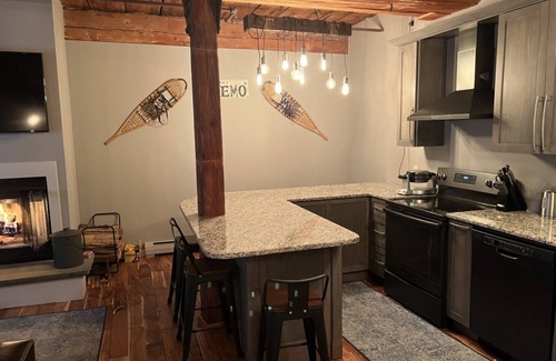 Ludlow Condo | Okemo Condo on Bus Route in Center of Town