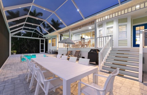 Bonita Springs House | Old Florida Canal Home