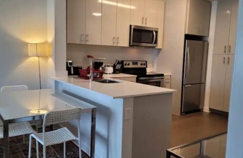 The Waterfront Apartment | One bed room Posh apt City Views downtown Jersey City Gym, Swimming pool
