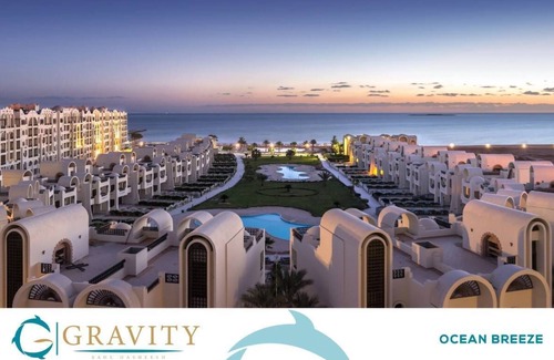 Sahl Hasheeh Condo | One bedroom "Beach Haven" in 5-stars resort with pool and private beach