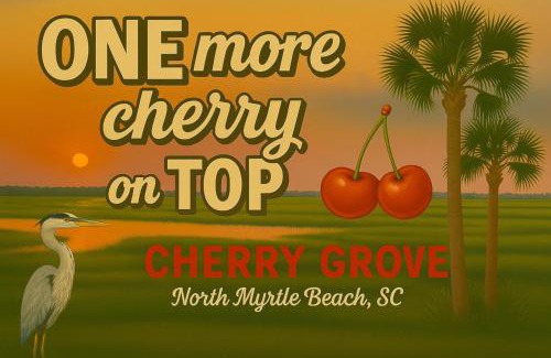 North Myrtle Beach House | ONE More Cherry on Top - 5BR-4BA Marshfront- Heated Pool, Hot Tub, Elevator, Sleeps 14