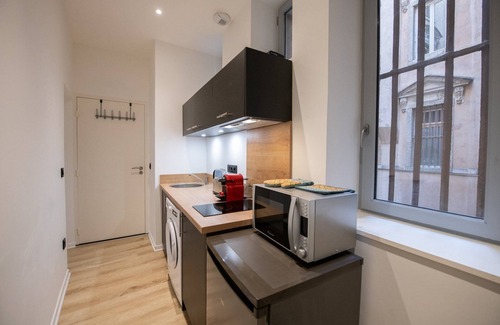 Les Cordeliers Apartment | Opéra 7 -Lovely studio Presqu'île city center