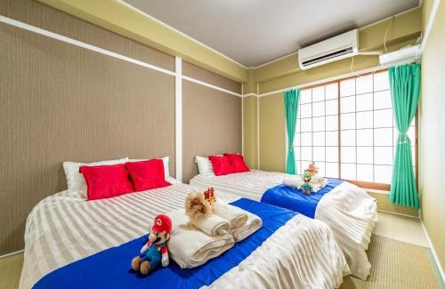 Konohana Apartment | open 2 room Newly opened Hotel Baika Family friendly Free parking 10 minutes to USJ