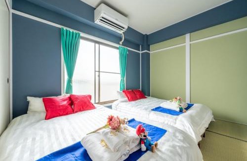 Konohana Apartment | open 2 room Newly opened Hotel Baika Family friendly Free parking 10 minutes to USJ