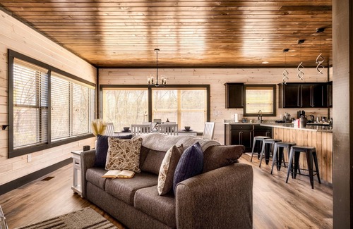 Sevierville Cabin | Open Skydeck with Spectacular View and Hot Tub