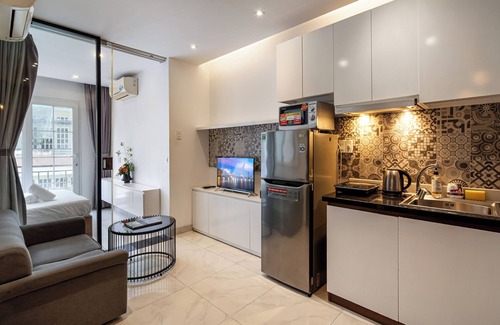 Phu Nhuan Apartment | Otis Apartment - 33 Tran Ke Xuong Rooftop View