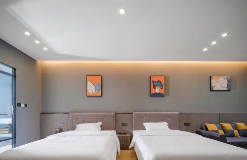 Jiang Bei Hotel | Ouchen International Hotel Chongqing Guanyinqiao Pedestrian Street Branch