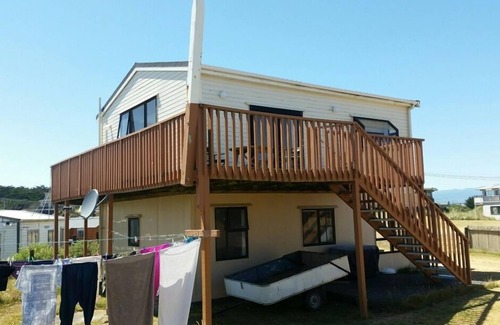 Foxton Beach House | Our beach house! Walk to the beach.