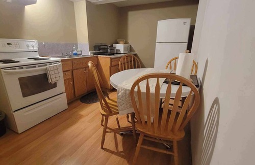 Southeast Edmonton House | Our entire basement is available in a peaceful Edmonton neighbourhood.