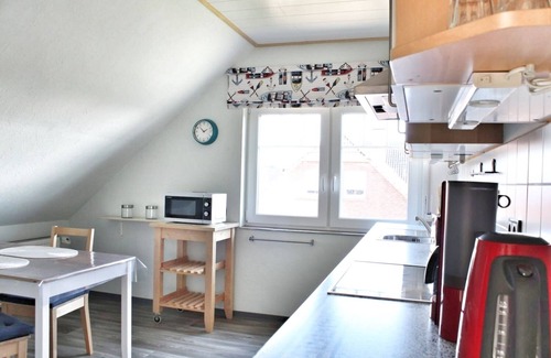 Norden Apartment | Our modern 87 square meter vacation apartment in the Ostermarsch district of Norden.