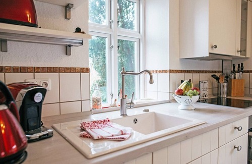 Kappeln Apartment | Our modern "Kleine Wassermühle" vacation apartment with sauna and wood-burning stove is perfect for those seeking relaxation and nature lovers