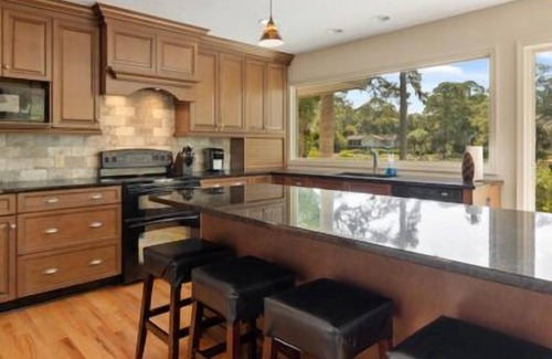 Sea Pines House | Outdoor Family Oasis, Private Pool, BBQ, on Lagoon