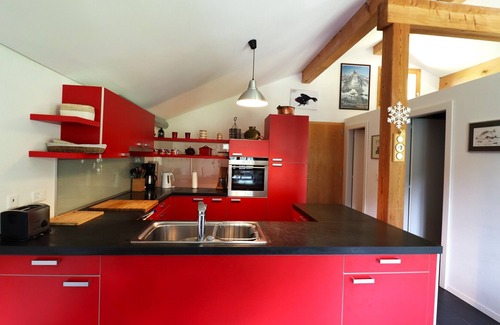 Saint-Luc Ski Chalet | Outside: Beautiful cozy cottage for 6 to 8 people with a splendid view. Bright and spacious -inside: