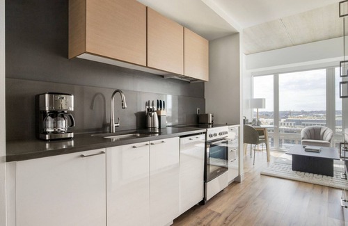 West Fens Apartment | Outstanding Fenway Studio w/Fitness, nr Food & Shops, by Blueground