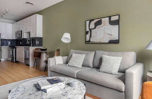 D Street - West Broadway Apartment | Outstanding South Boston 1BR w/Gym, nr Red Line & Shops, by Blueground