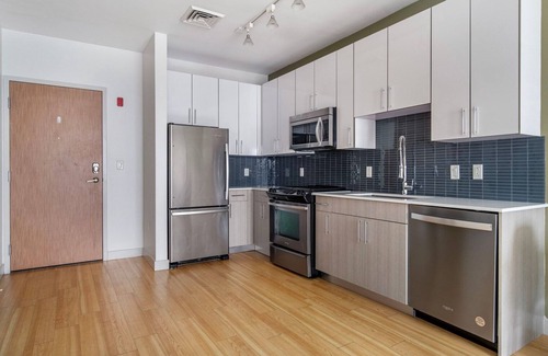 D Street - West Broadway Apartment | Outstanding South Boston 1BR w/Gym, nr Red Line & Shops, by Blueground