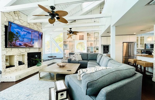 Birch Park Finger Streets House | Over 150 Five star reviews. Original Florida Beach house steps from beach