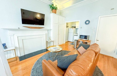 Back Bay Apartment | Oversized Furnished Brwnstone Studio in Back Bay