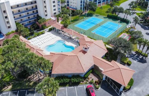 New Smyrna Beach Apartment | OW11-302 Oceanwalk Condo with Pond Views, Sunrises, and Resort Amenities
