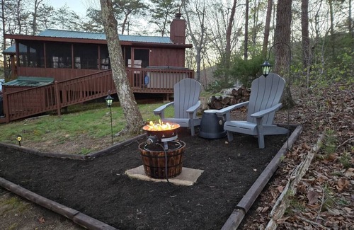 Sevierville Cabin | Owl Take the View in Hidden Mountain