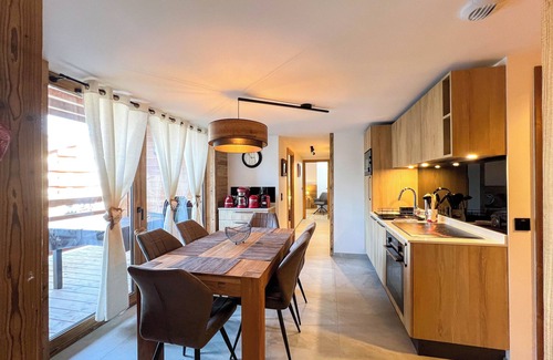Le Praz de Lys Apartment | OXALIS 106 | Praz de Lys Center - New Apartment, 6 People - On the Slopes