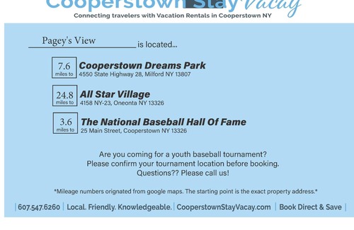 Cooperstown House | Pagey's View - Peaceful country setting over looking rolling hills, fire pit