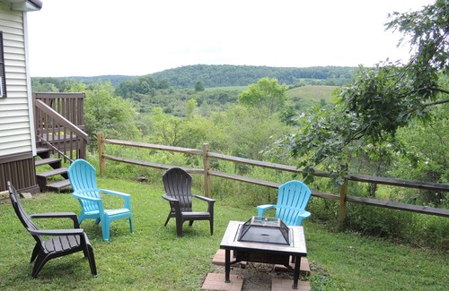 Cooperstown House | Pagey's View - Peaceful country setting over looking rolling hills, fire pit