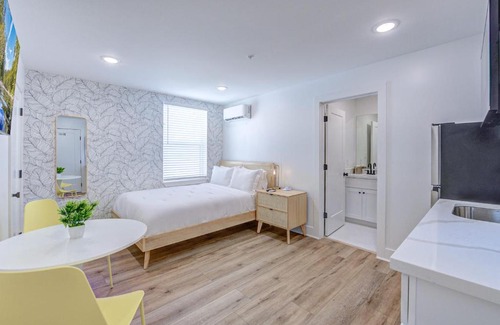 Galveston Apartment | Palm Springs Studio Apartment