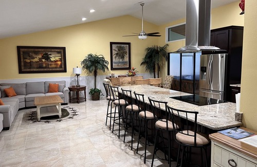 Apollo Beach House | Palm Tree III Pool Home Waterfront