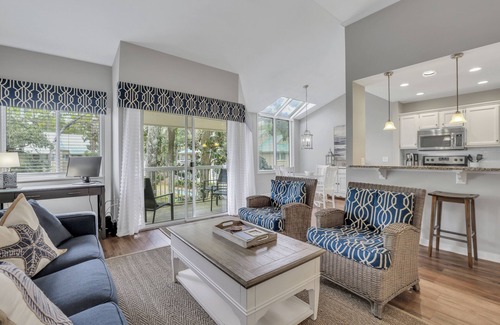 North Forest Beach House | Palmetto Dunes - 713 Barrington Drive - Oceanside with pond Views