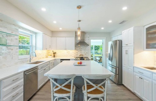 North River Shores House | Palmetto River House w/Private Pool, Tiki Hut, & Dock