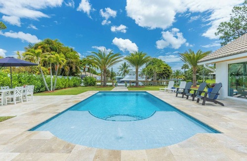 North River Shores House | Palmetto River House w/Private Pool, Tiki Hut, & Dock