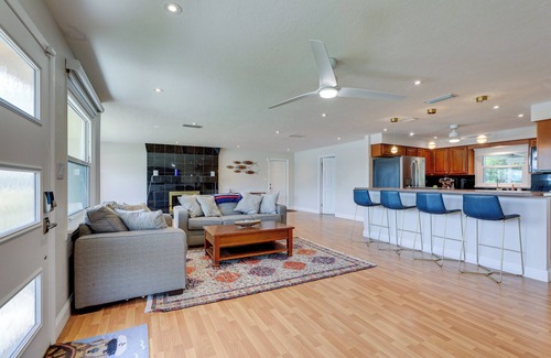 Palmetto House | Palmetto Waterfront Vacation Rental w/Boat Dock!