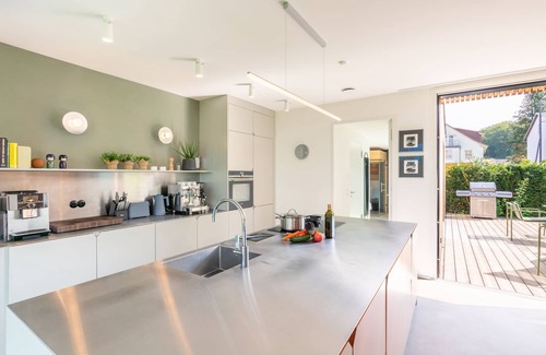 Zinnowitz Apartment | Panoramahaus Usedom - pure luxury - sauna - fireplace