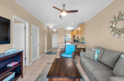 Pensacola Beach Condo | Panoramic Bay View! Family Friendly Beach, Quiet Surf Sounds!
