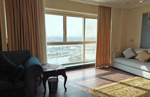 Maadi Apartment | Panoramic Nile View home in Cairo, Maadi.