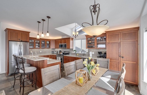 Sereno del Mar House | Panoramic ocean views with 3 king beds, 2 units, firepit and fireplace!