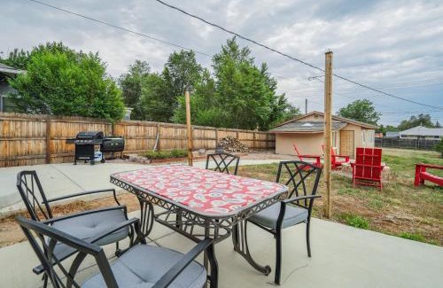 Central Colorado Springs House | Panoramic Point - Downtown King Full Kitchen