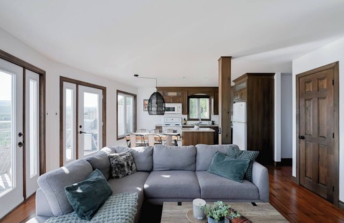Baie-St-Paul House | Panoramic River Views, Spa, Near Ski Trails