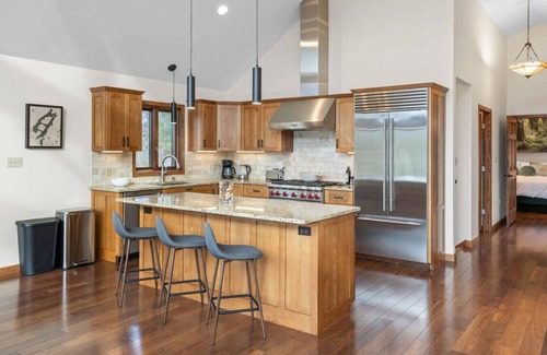 Wilmington House | Panoramic View Whiteface, Hot tub, gas fireplace