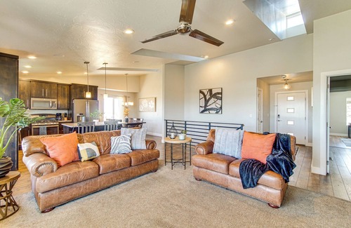 Cedar City House | Panoramic Views: Spacious Home in Cedar City!