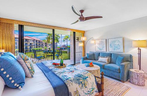 Historic Lahaina Front Street Apartment | Papakea OceanView Studio condo