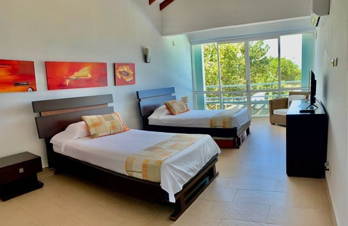 Arroyo de Piedra Villa | Paraíso de Cartagena Primera Línea de Playa Privado