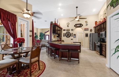 Brooksville House | Paradise found! Private heated pool spa . 3700 sq ft of luxury on 2+ acres!