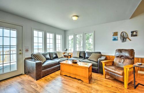 Hobucken House | Paradise Point Pamlico River Home with Dock and View