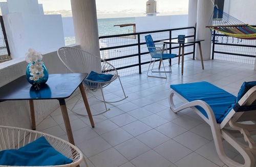 Chicxulub Puerto Condo | Paradisiac apartment facing the sea